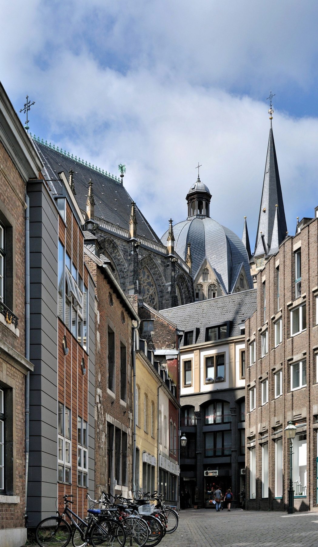 Aachen planning base near Altstadt/Markt