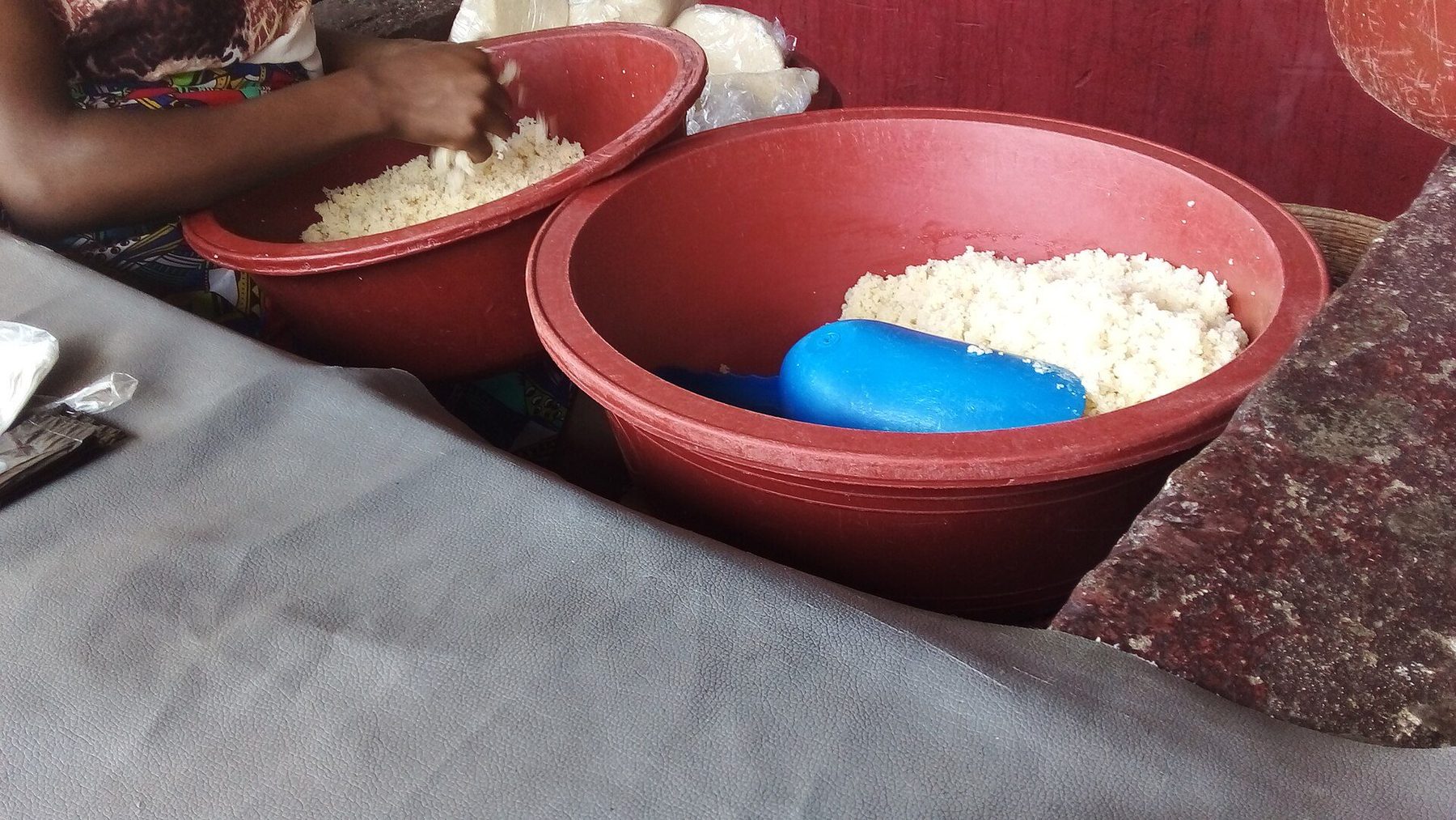 Restaurant scene in Abidjan