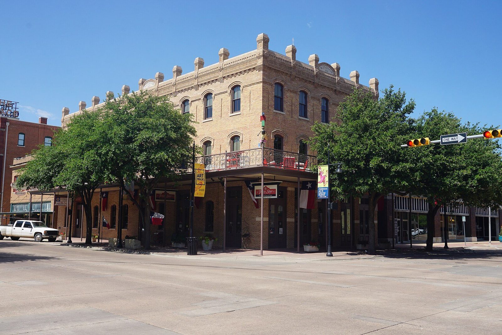 Abilene food route around Vagabond Pizza