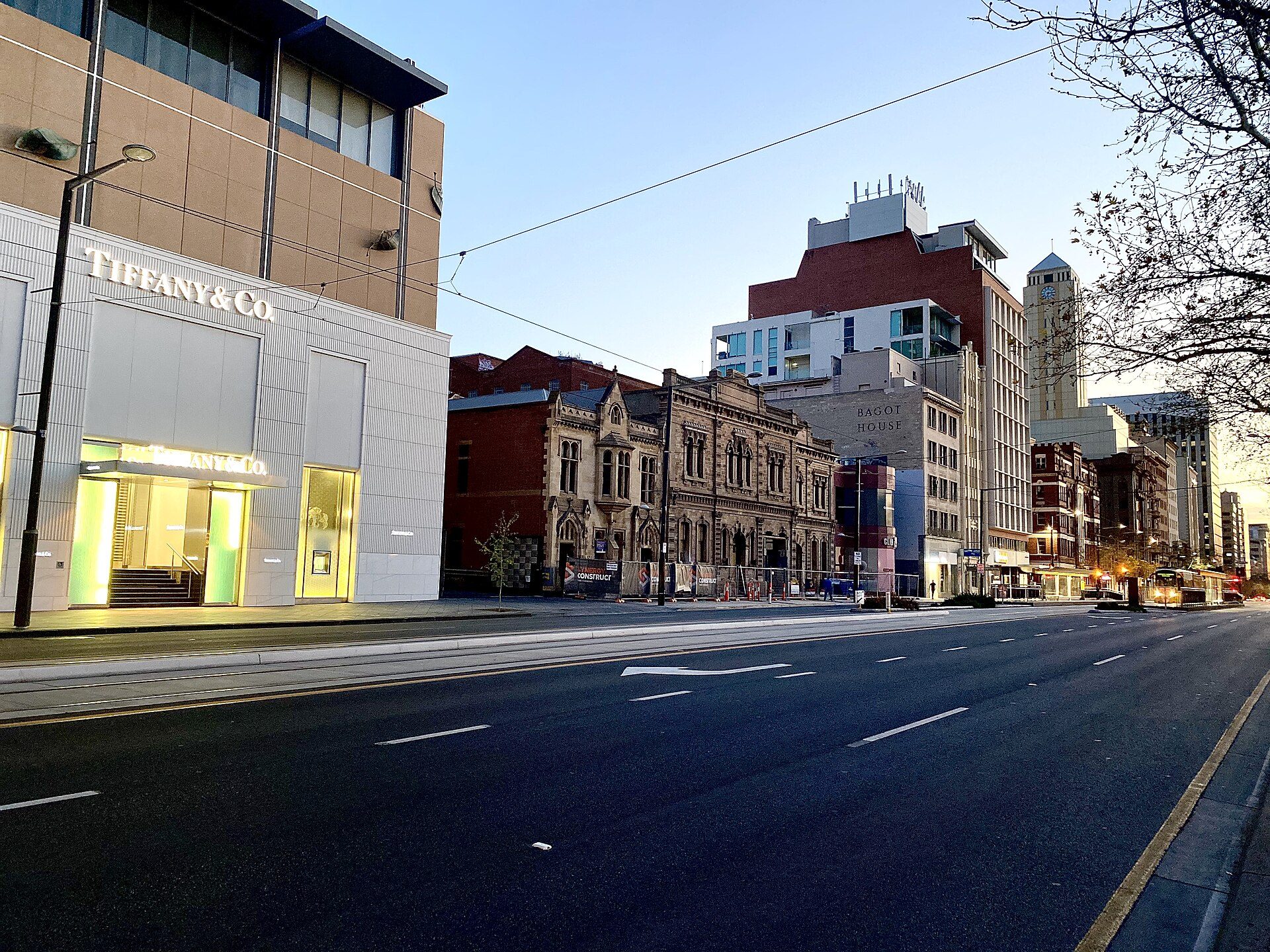 North Terrace in Adelaide