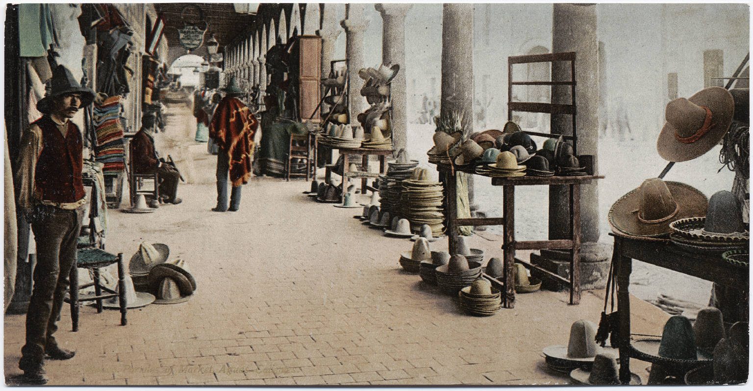 Shopping or market scene in Aguascalientes
