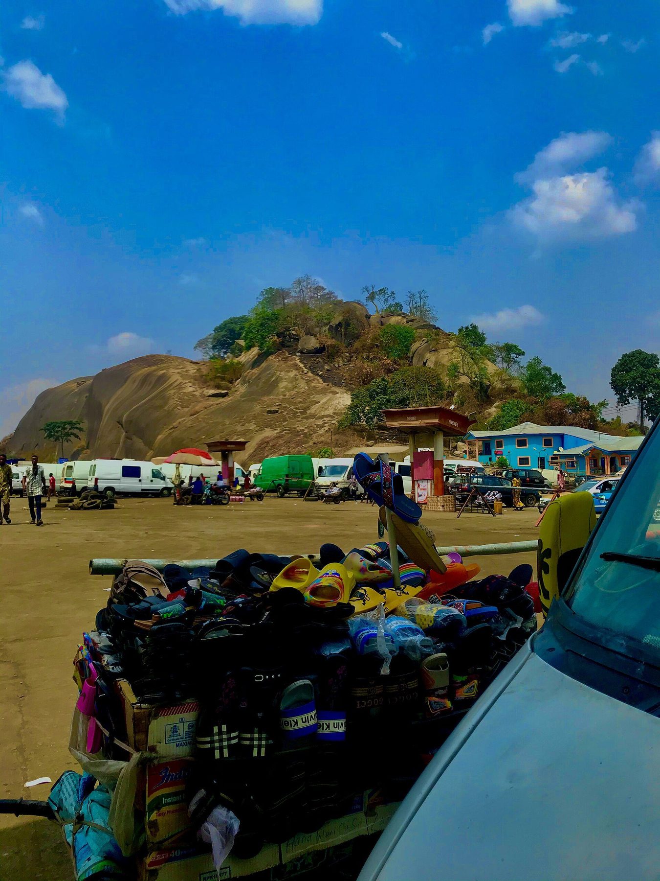 Shopping or market scene in Akure