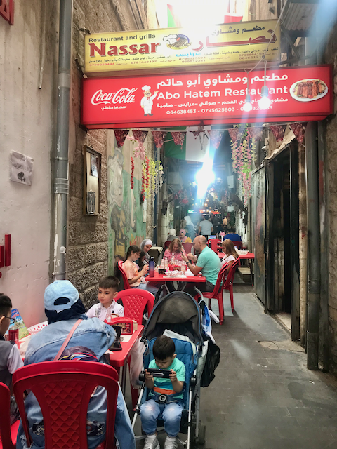 Restaurant or cafe scene in Amman