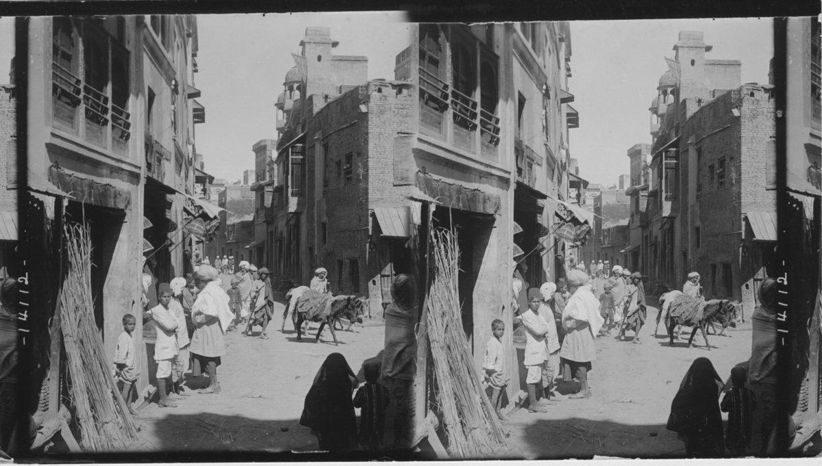 Old city street in Amritsar