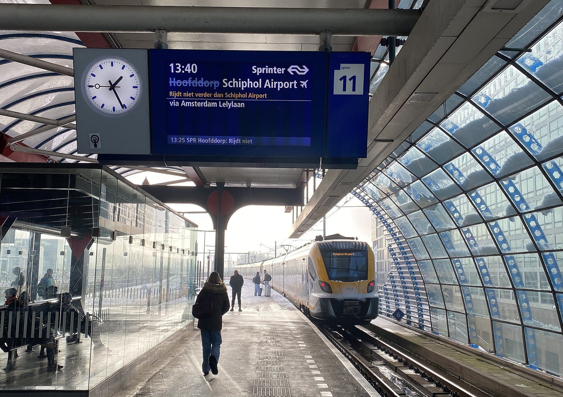 Transit scene in Amsterdam