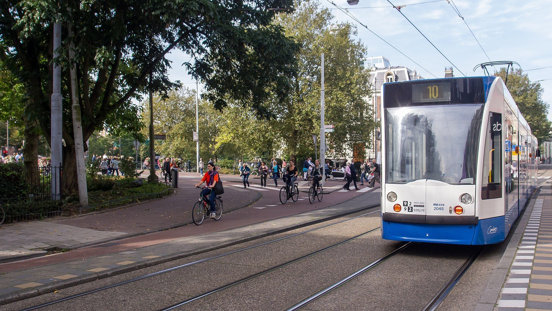 Restaurant or cafe scene in Amsterdam