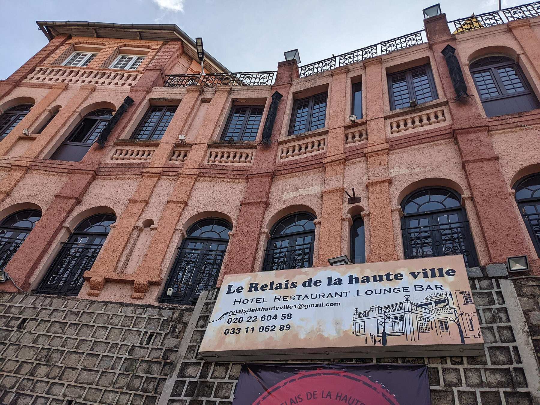 Restaurant scene in Antananarivo