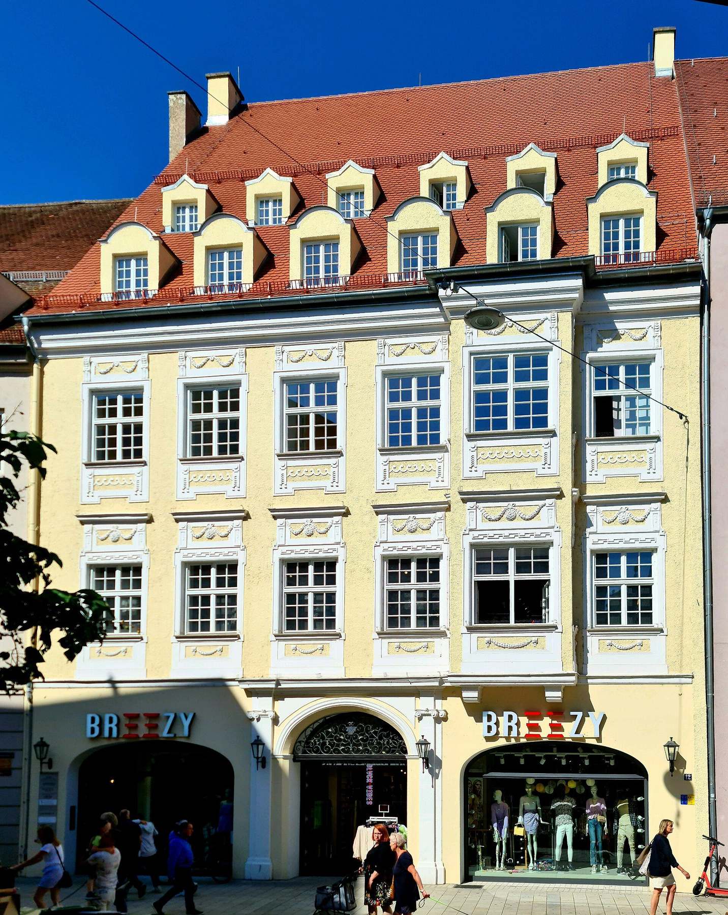 Augsburg shopping route around Annastrasse