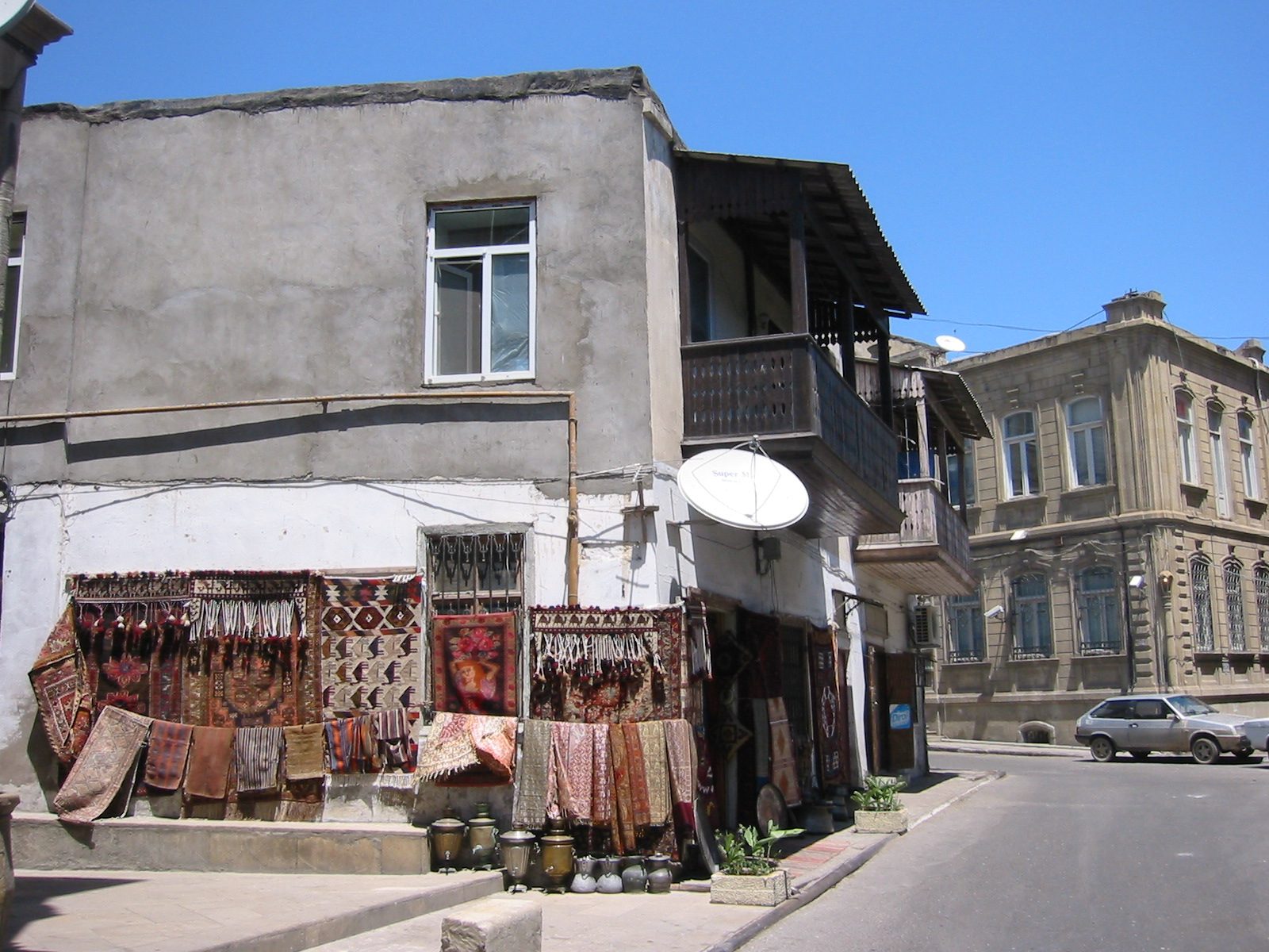 Shopping street in Baku