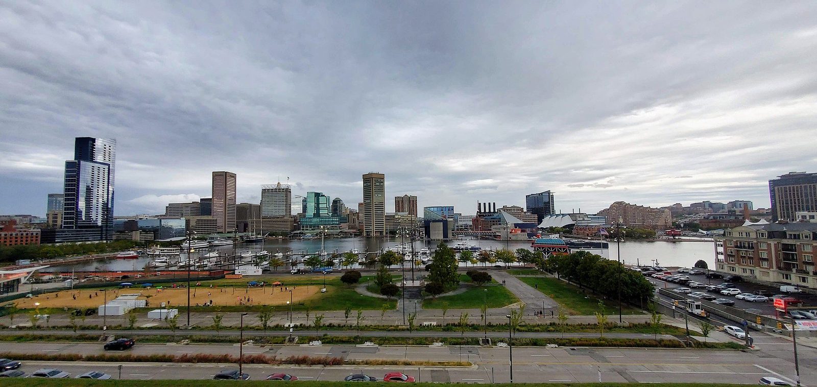 Baltimore route anchor around Fort McHenry