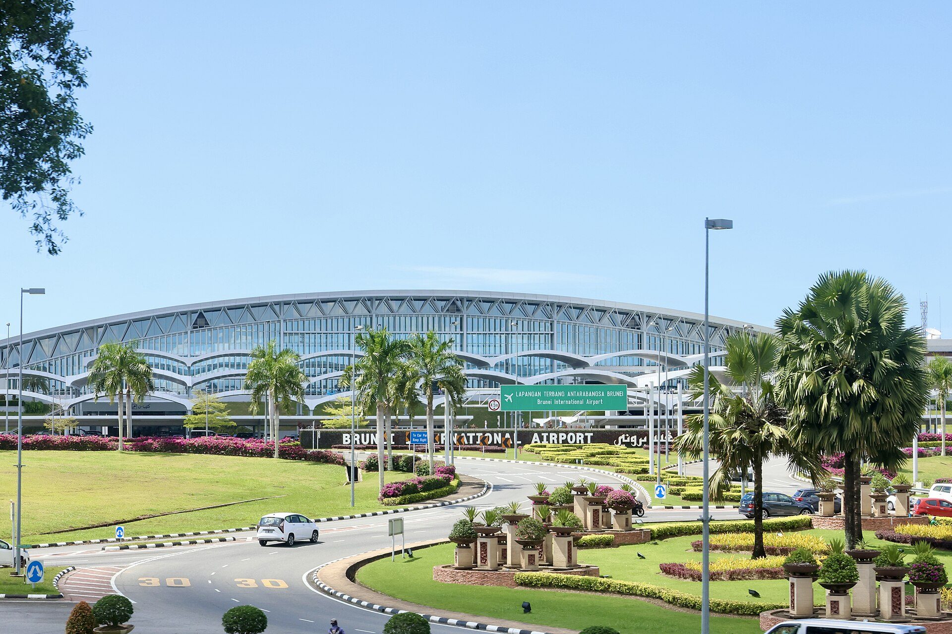 Transport scene in Bandar Seri Begawan