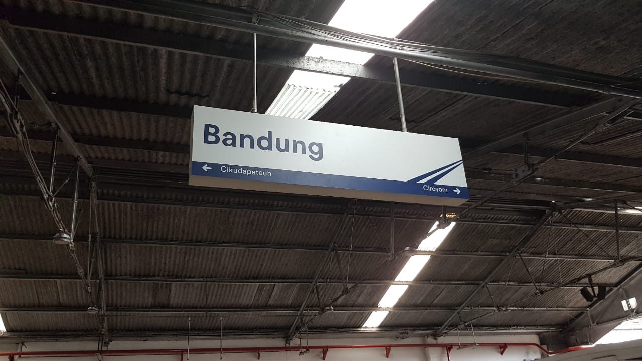 Transport scene in Bandung