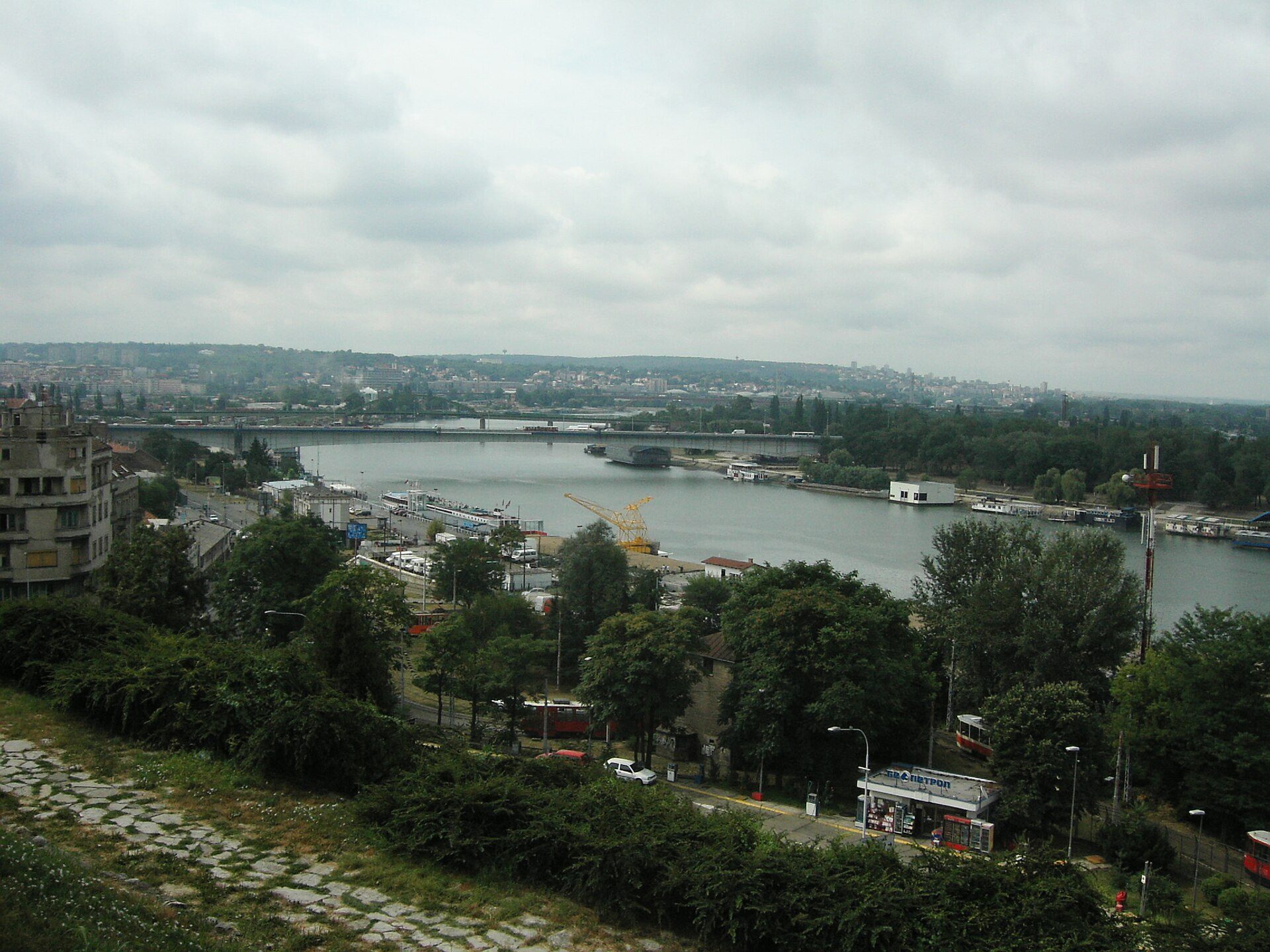 Transit scene in Belgrade