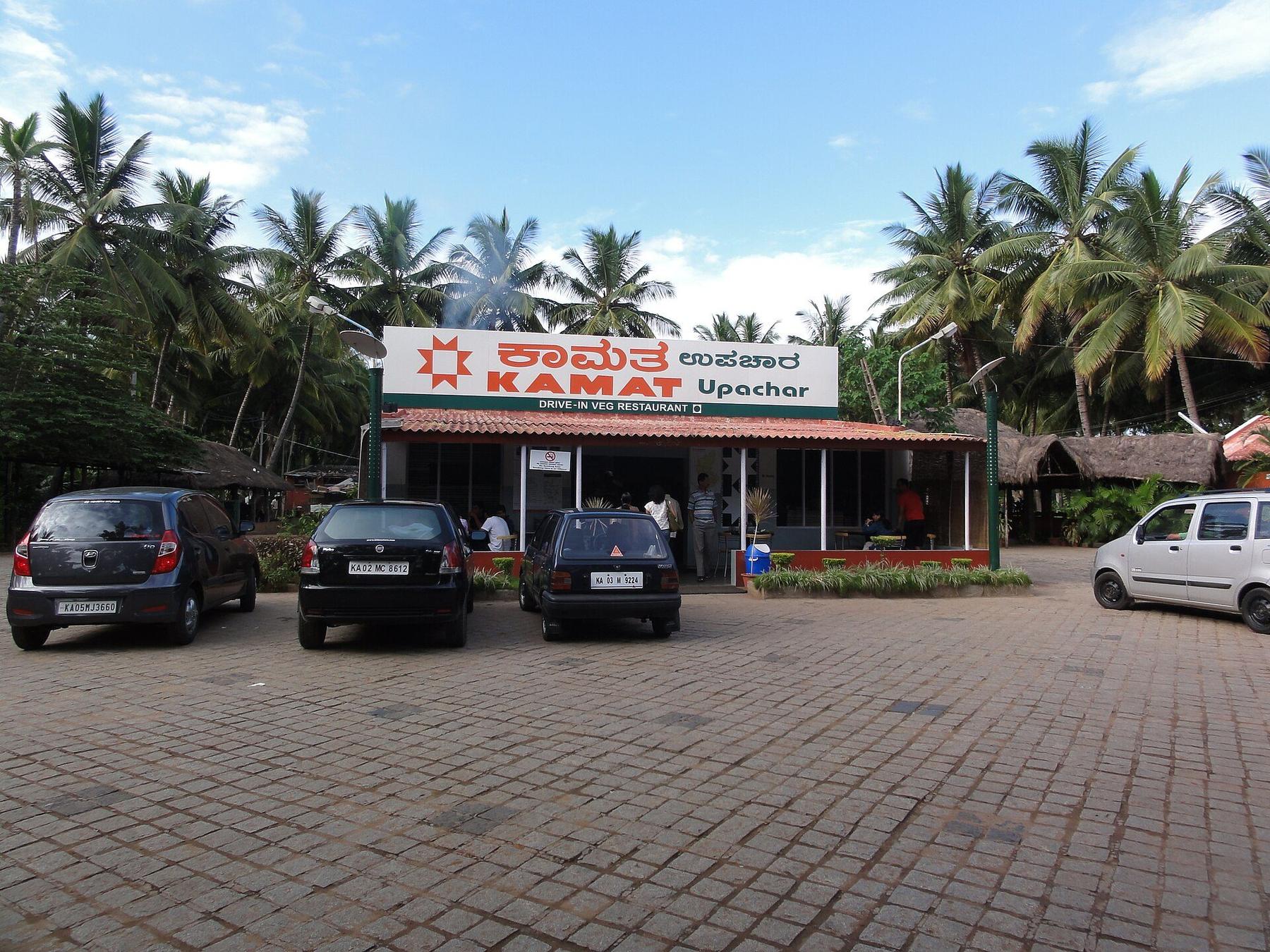 Restaurant scene in Bengaluru