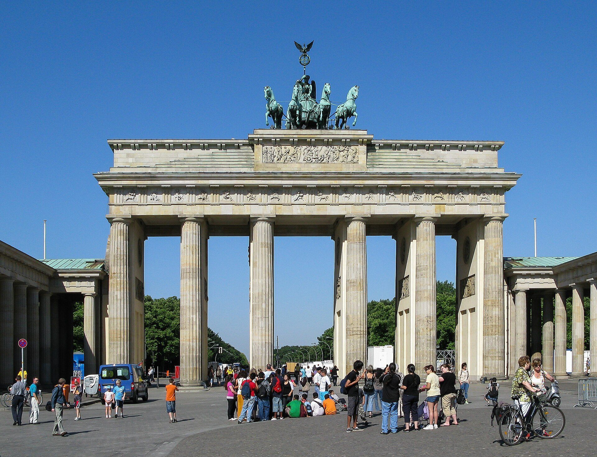 Food market scene in Berlin