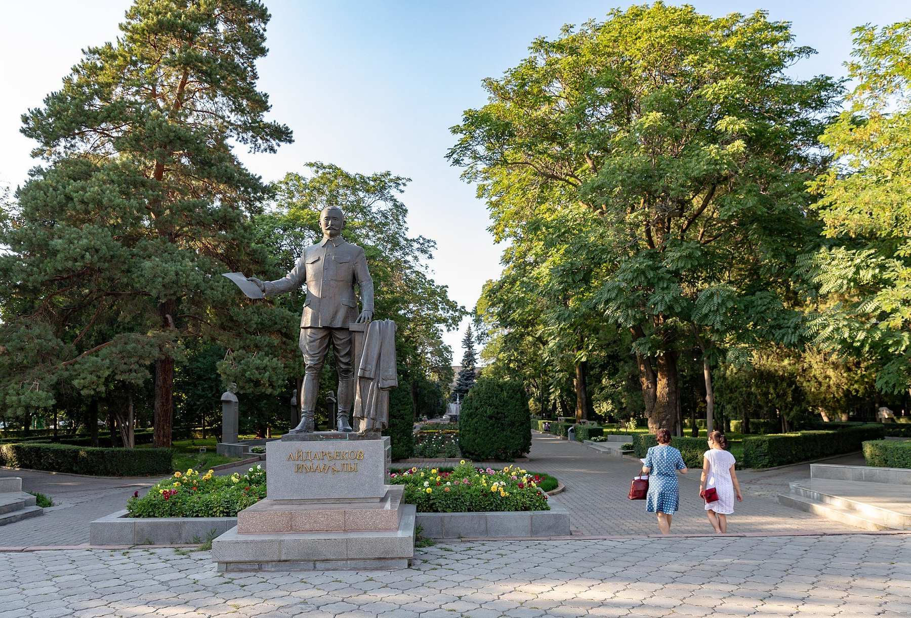 Restaurant scene in Bishkek