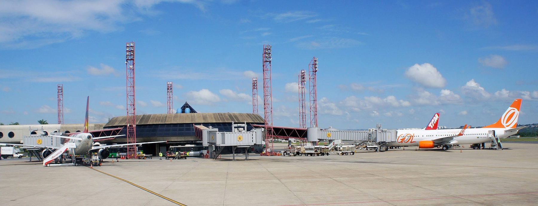 Transport scene in Brasilia