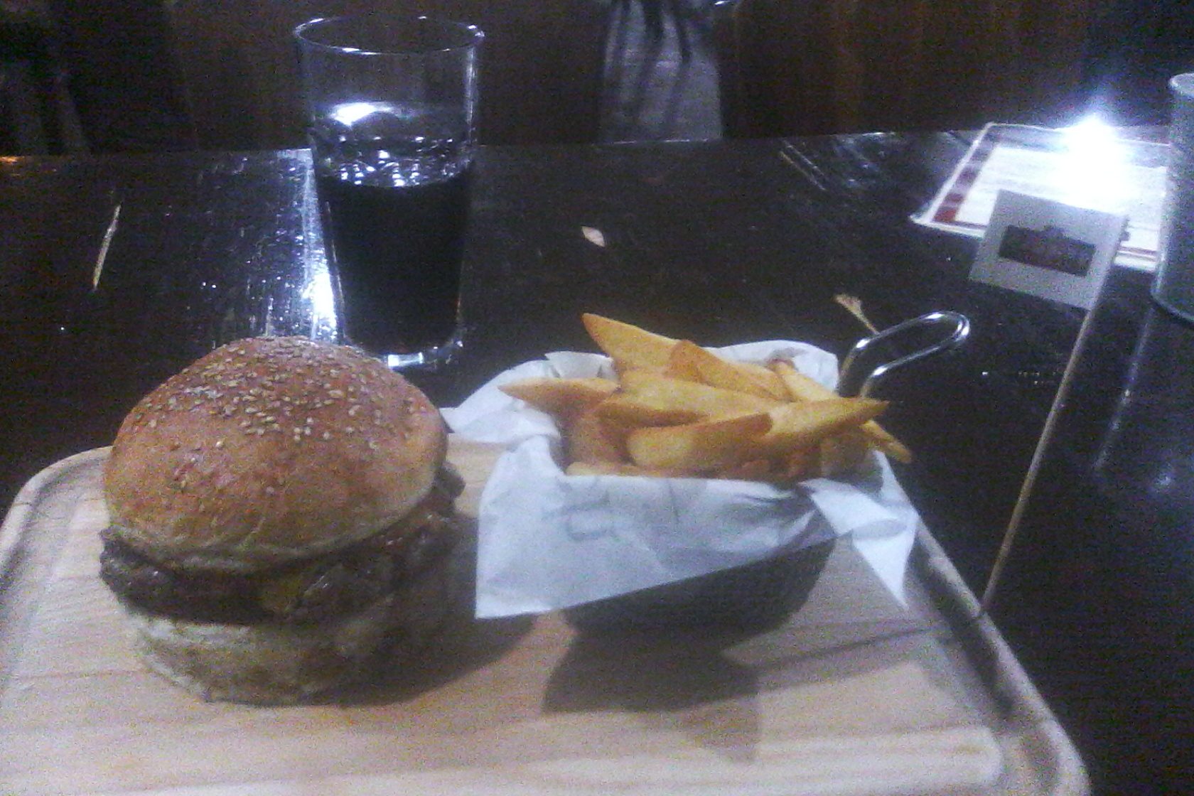 Restaurant or cafe scene in Bratislava