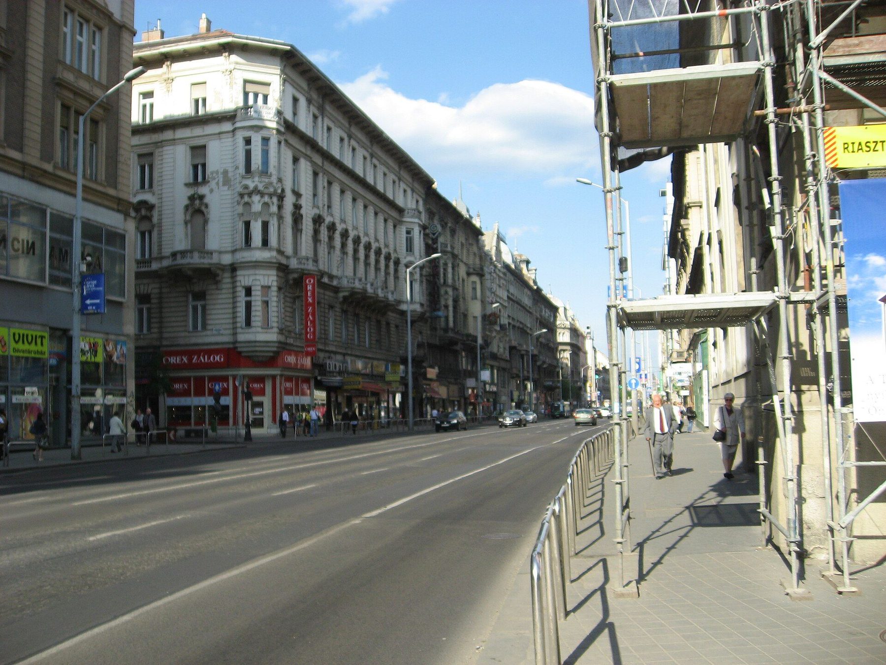 neighborhood in Budapest