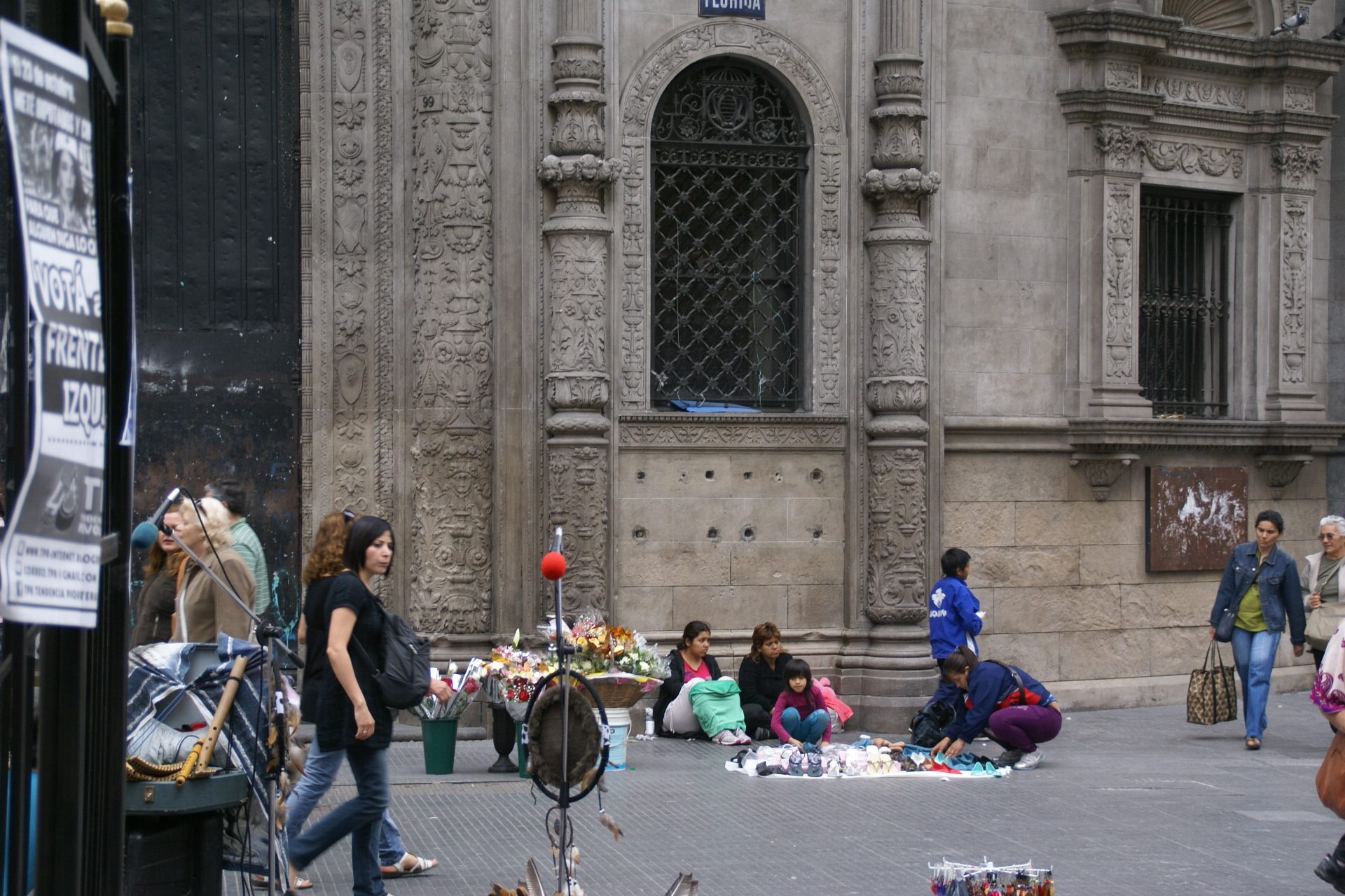 Street scene in Buenos Aires