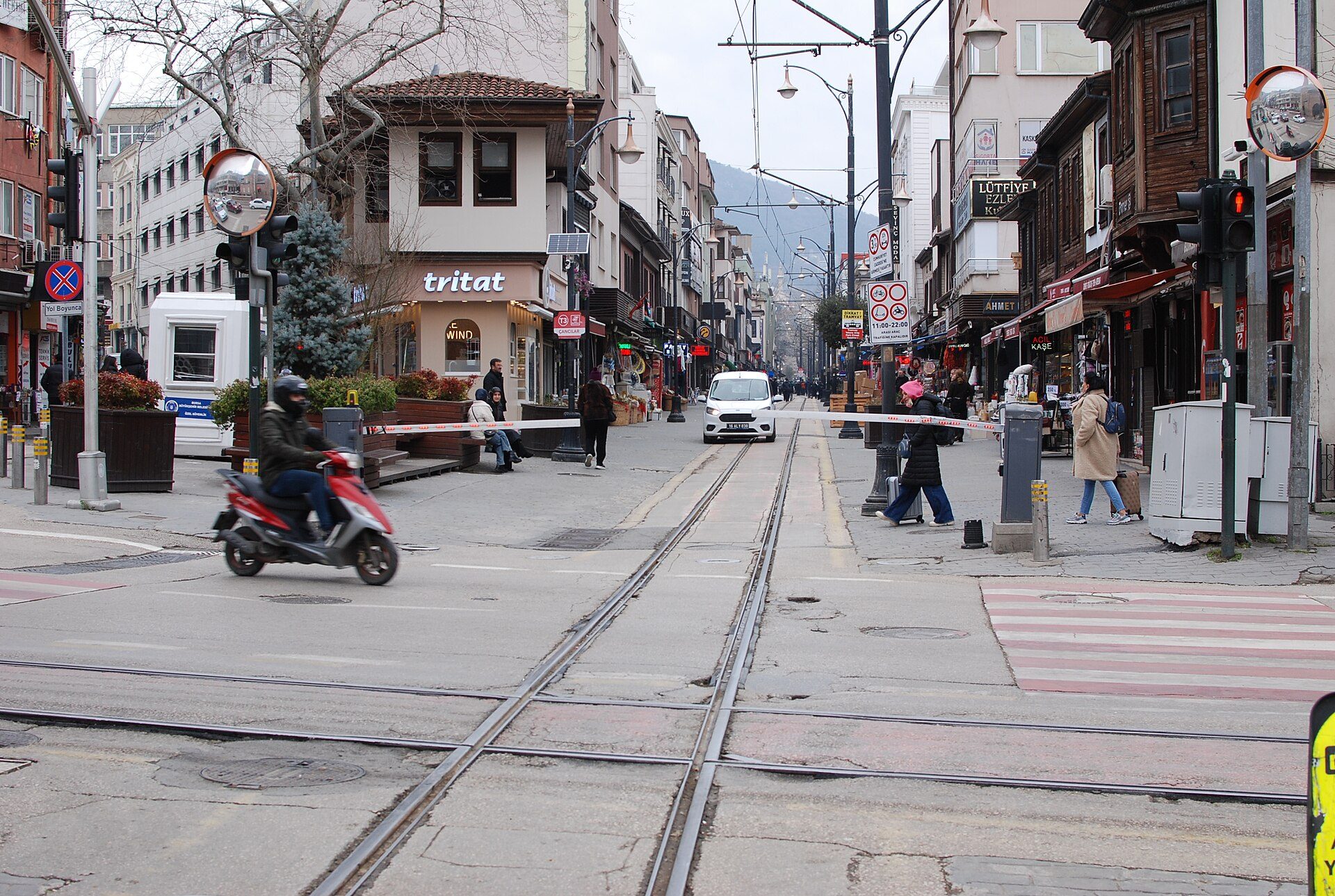 Transport scene in Bursa