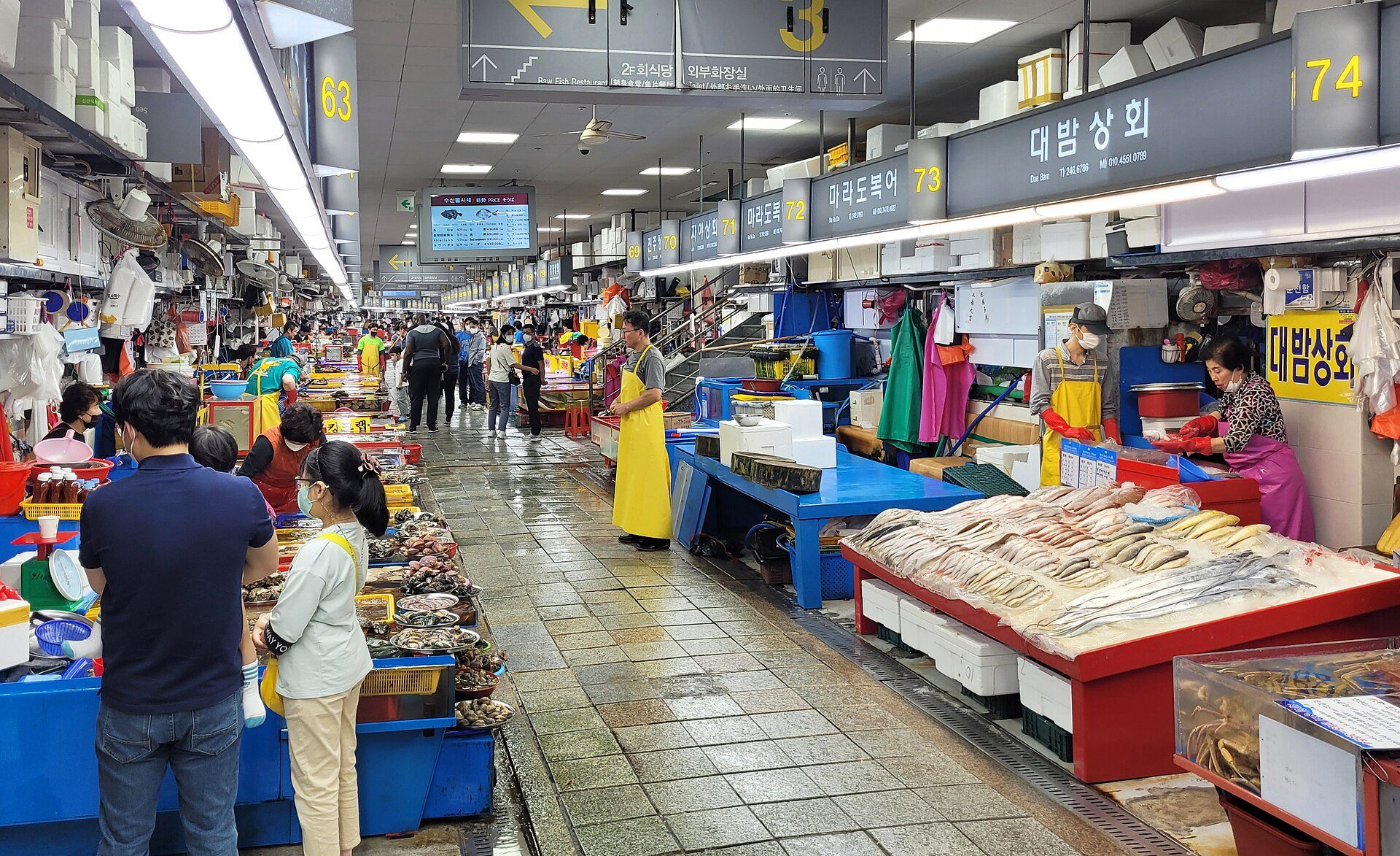 Jagalchi Market in Busan