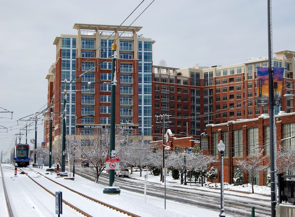 Shopping scene in Charlotte