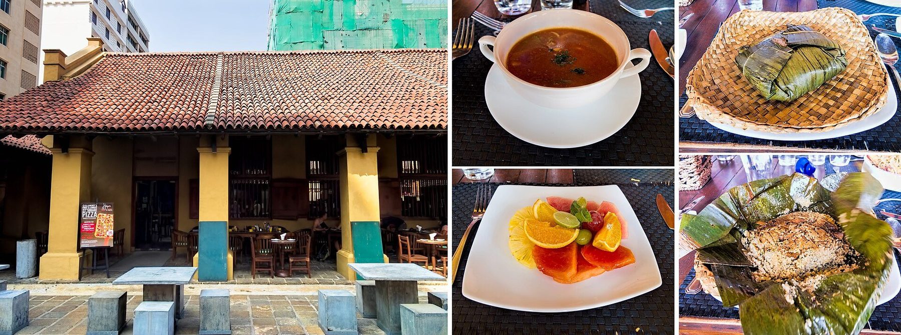 Restaurant scene in Colombo