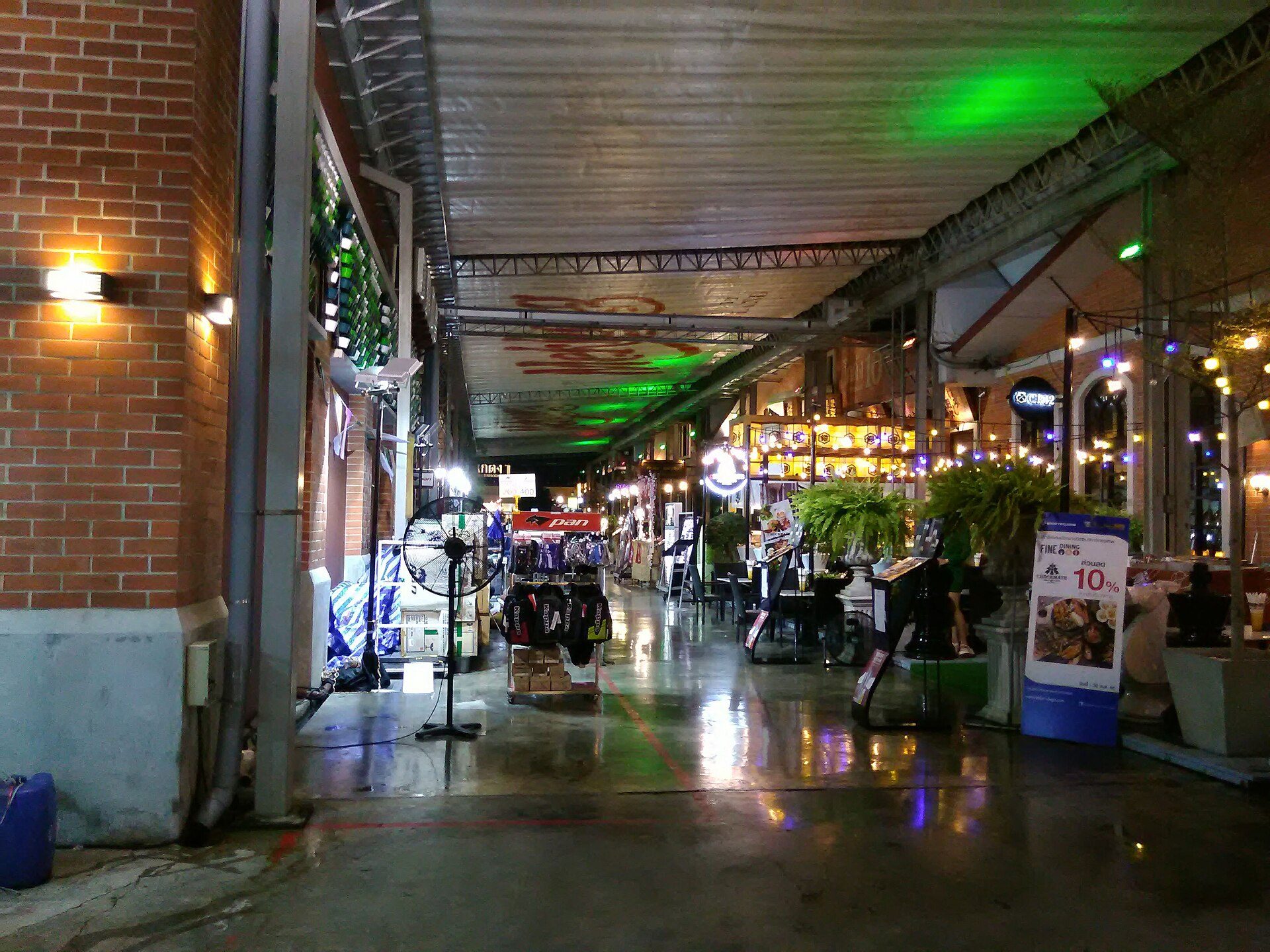 Riverfront night scene in Da Nang