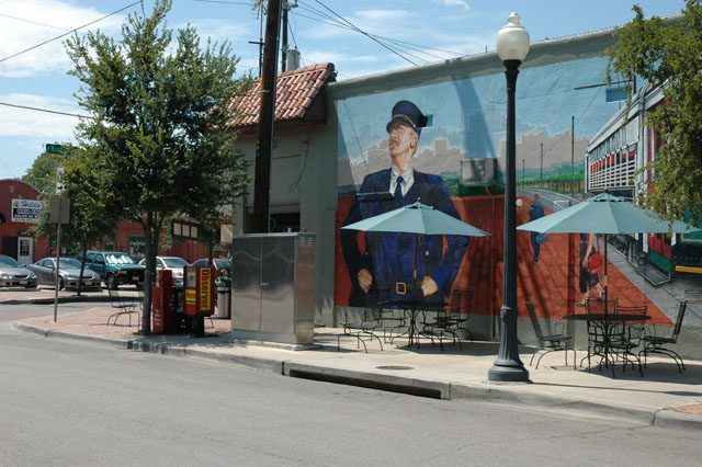 Shopping scene in Dallas