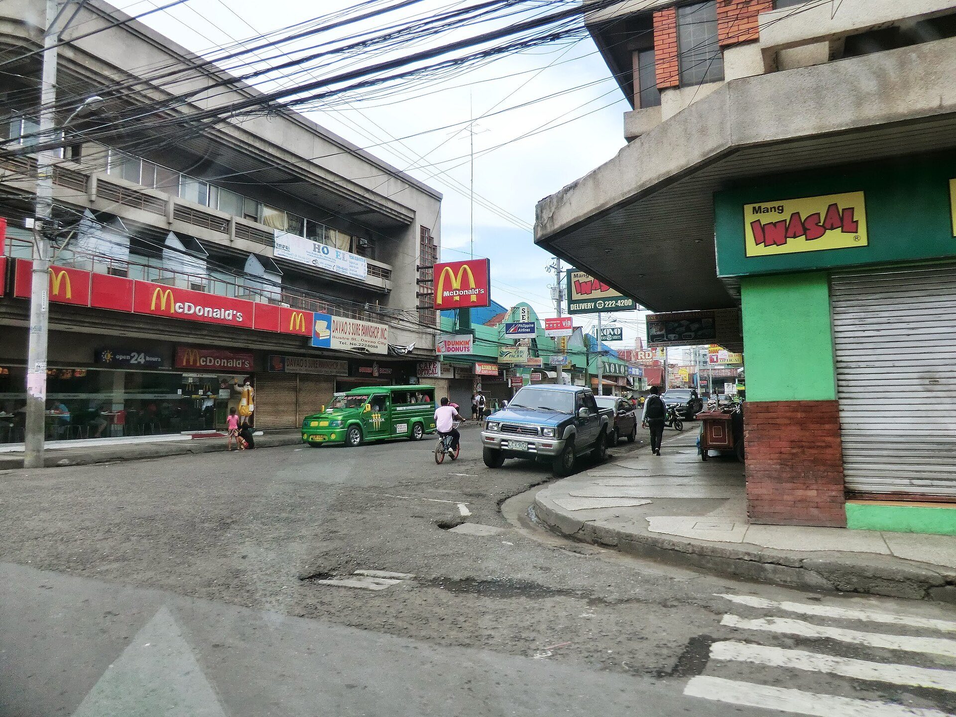 Restaurant scene in Davao