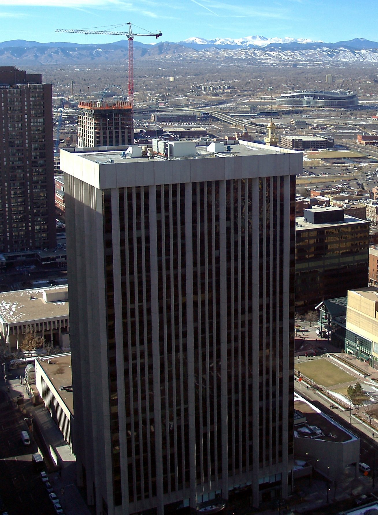 Downtown Denver and city core