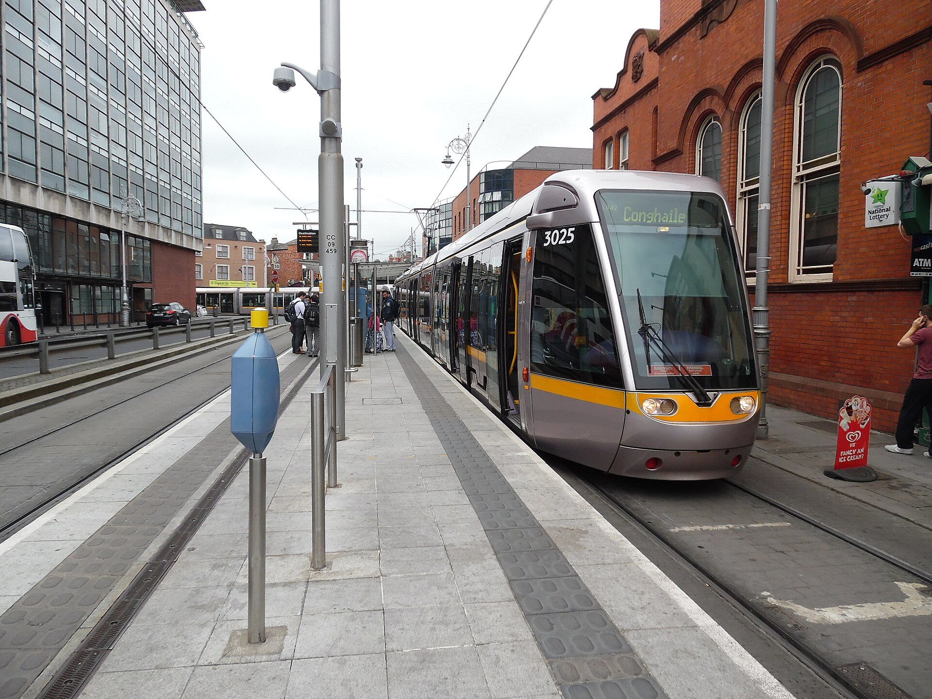 Transit scene in Dublin