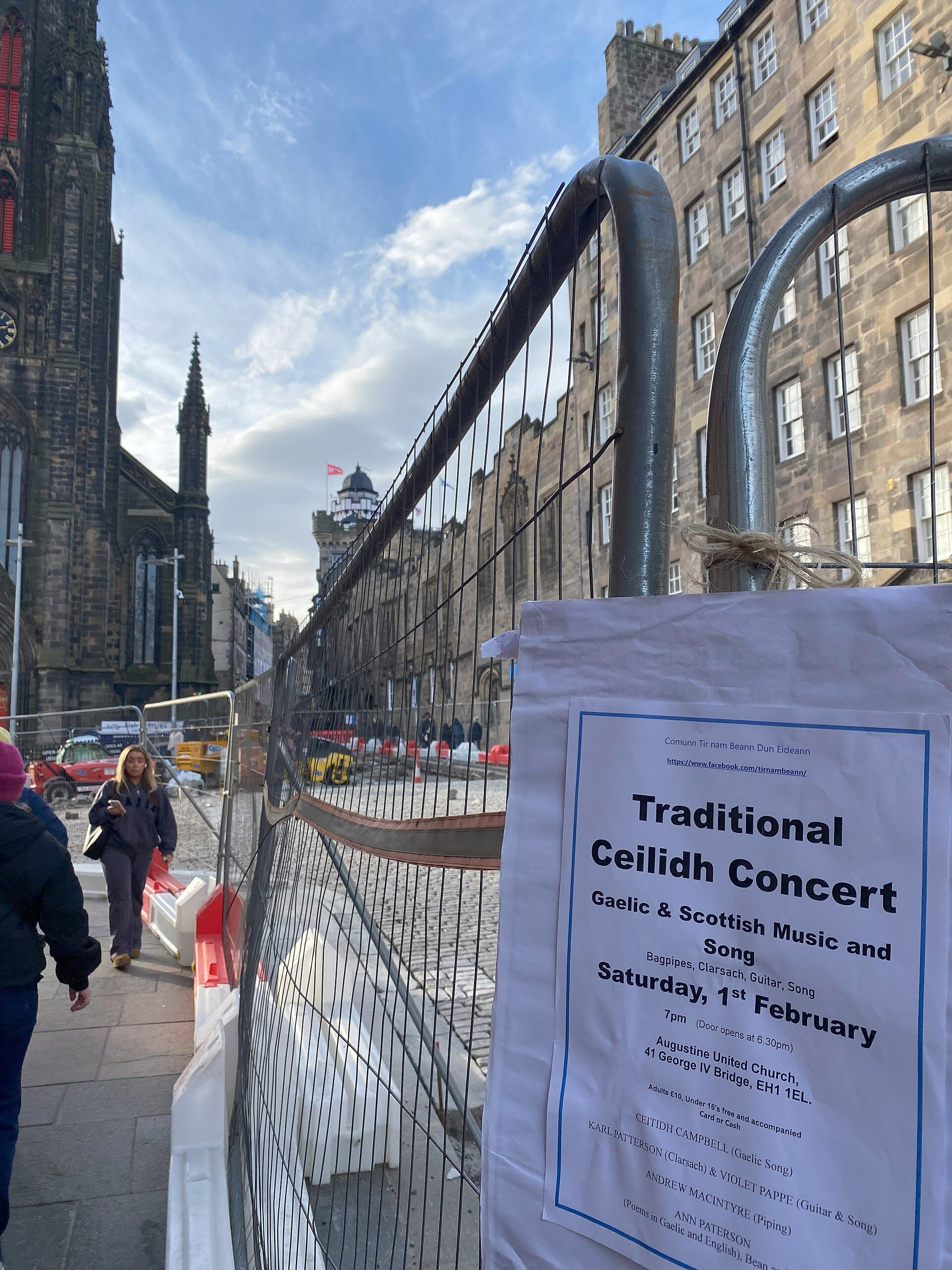 Edinburgh itinerary anchor at Edinburgh Castle