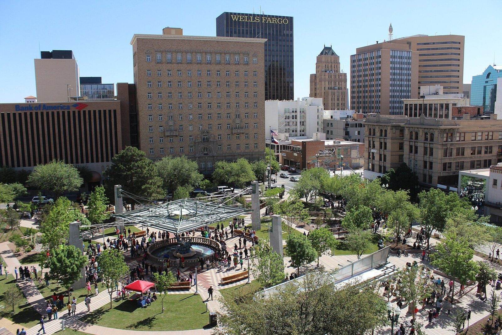 El Paso planning base near Downtown