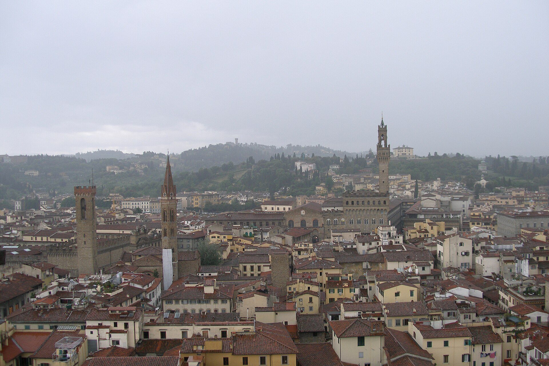 Central Florence street scene