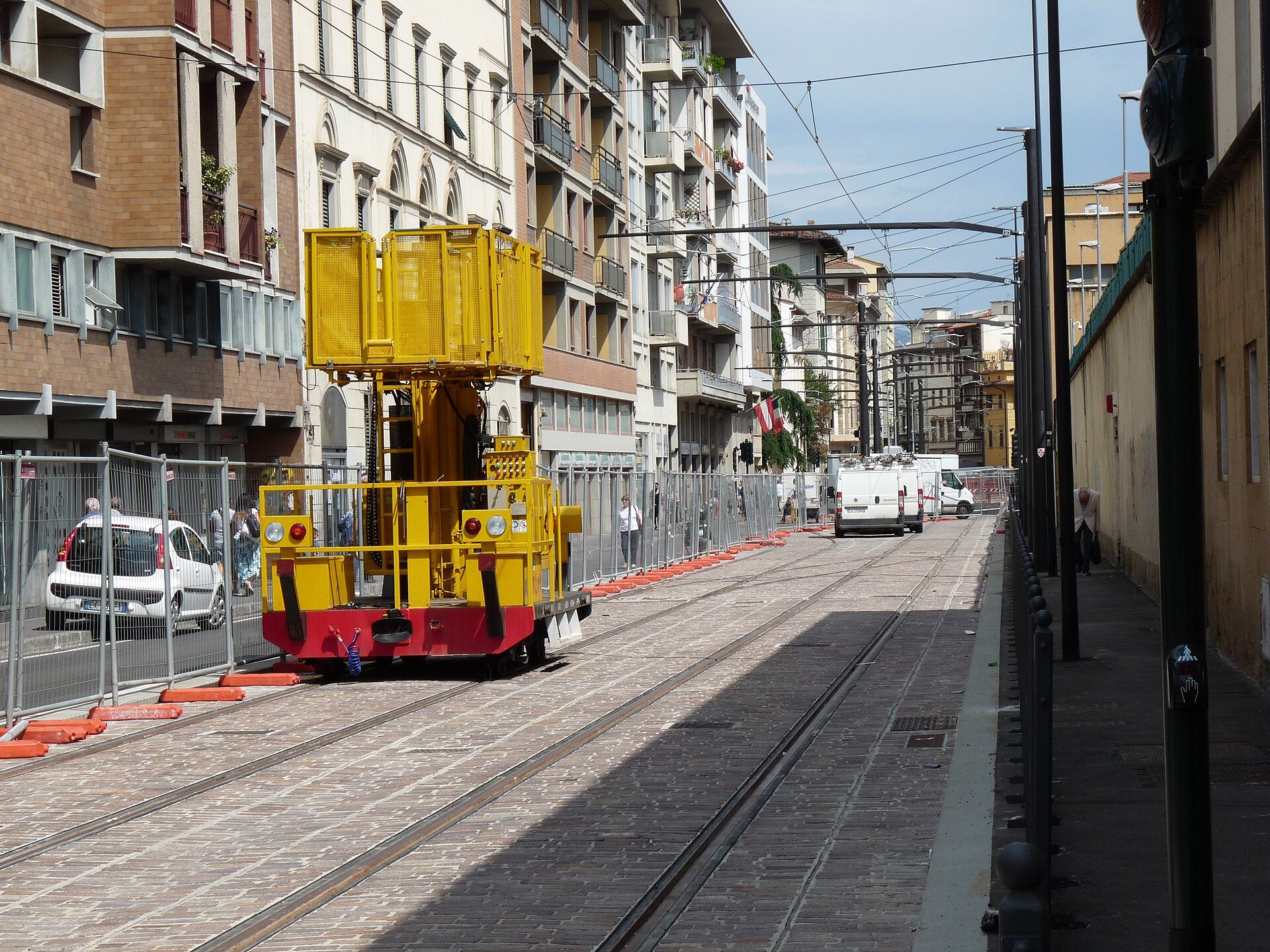 Transit scene in Florence