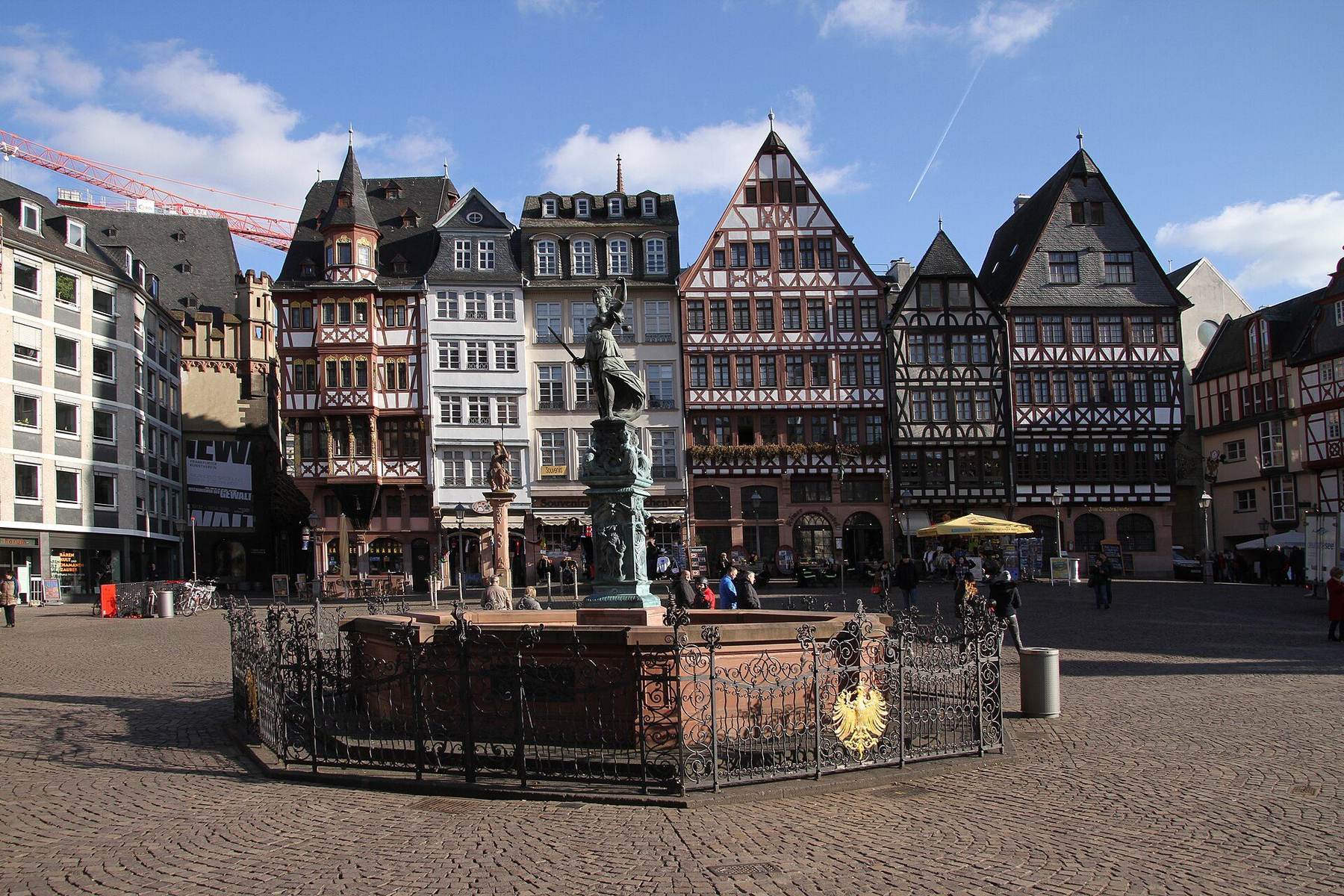 Frankfurt am Main travel route anchor in Germany