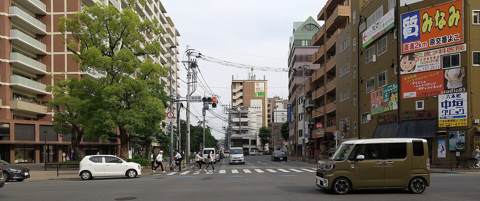 neighborhood in Fukuoka