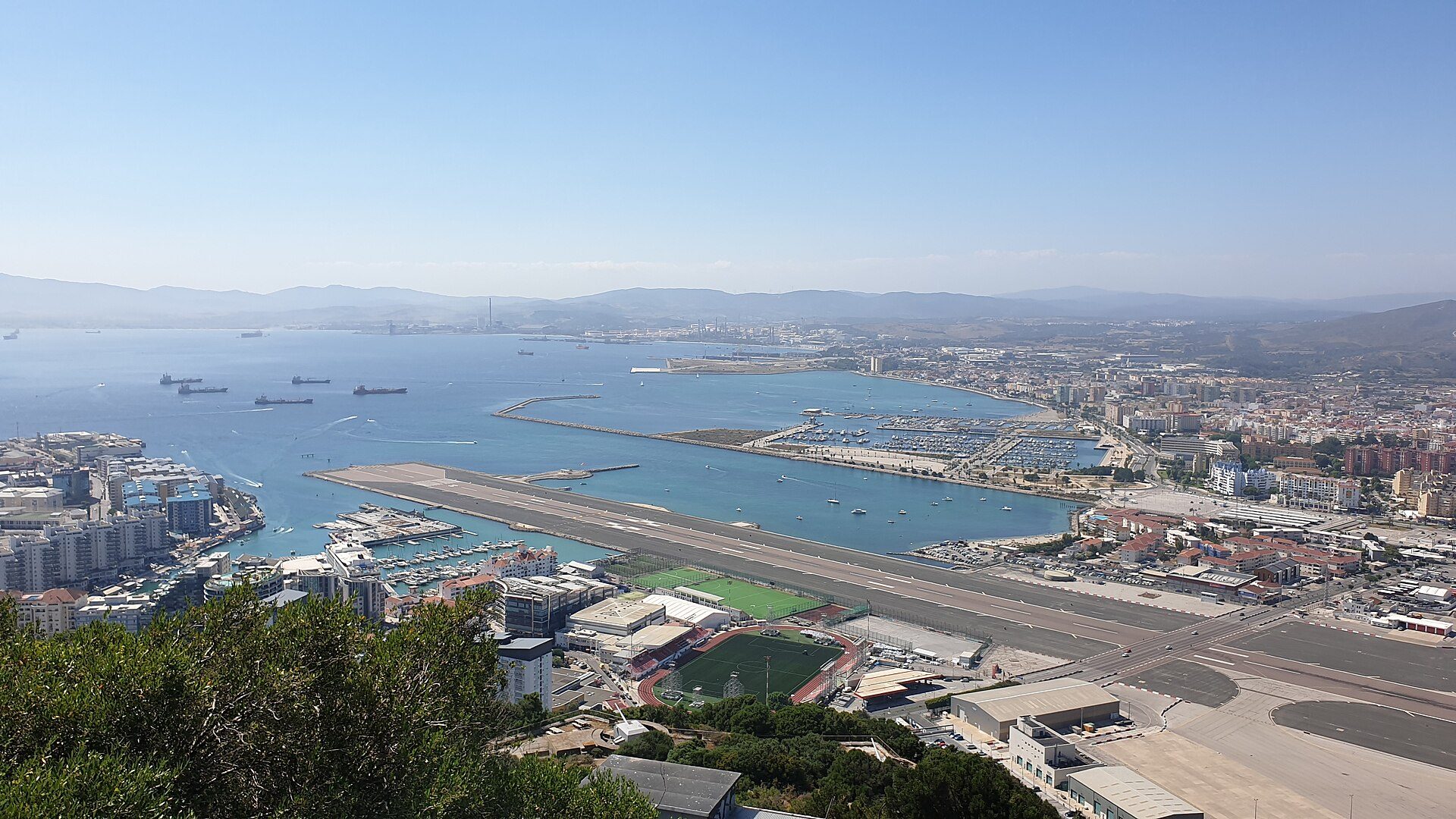 Transport scene in Gibraltar