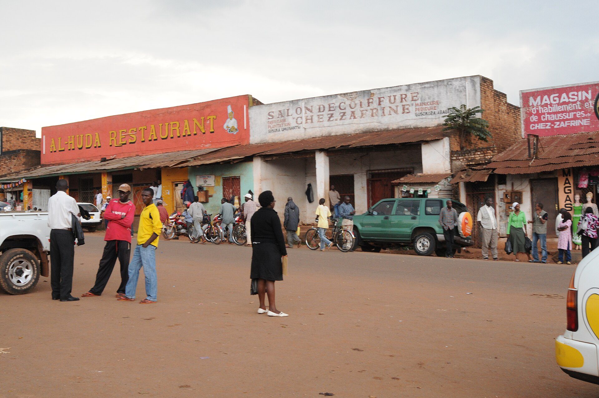 Transport scene in Gitega