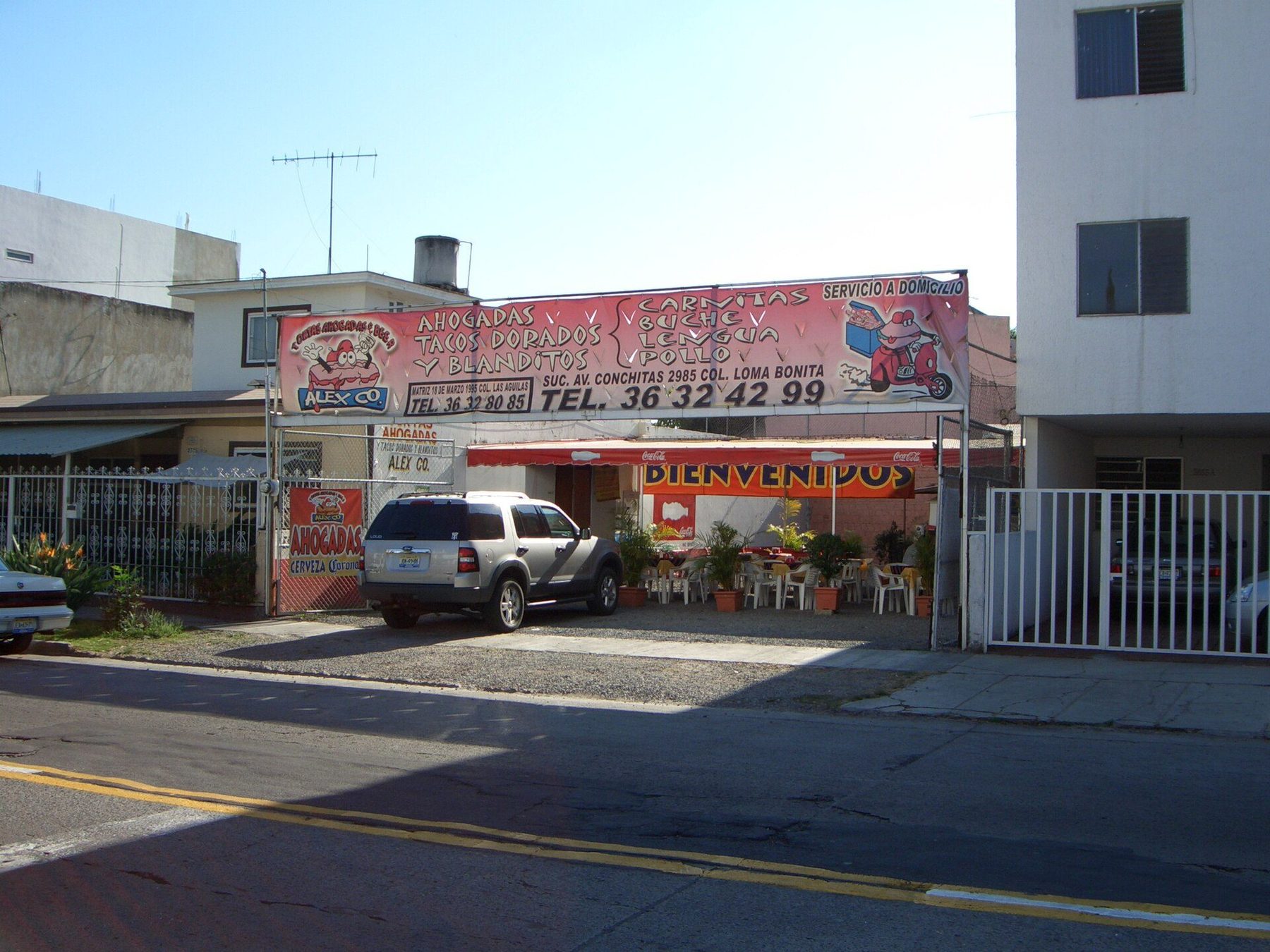 Torta ahogada stop in Guadalajara