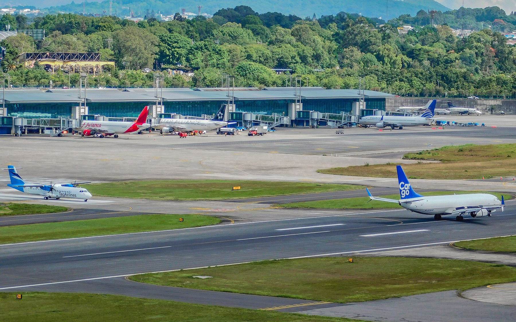 Transport scene in Guatemala City