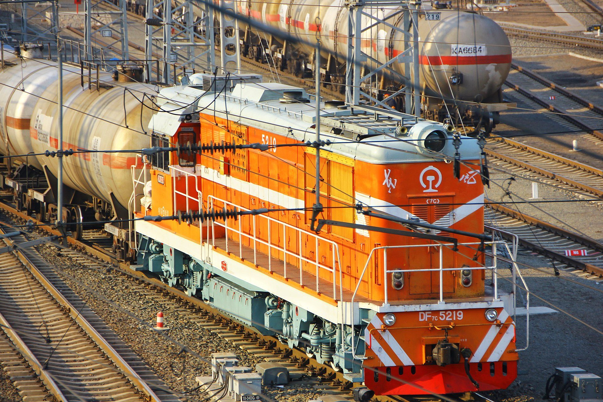 Rail scene in Harbin