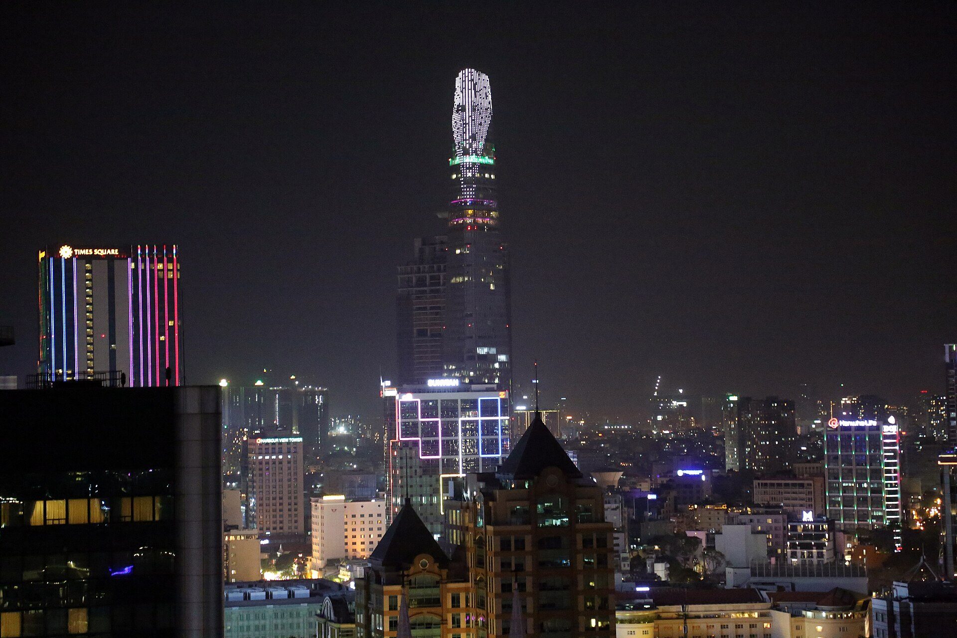 Skyline in Ho Chi Minh City