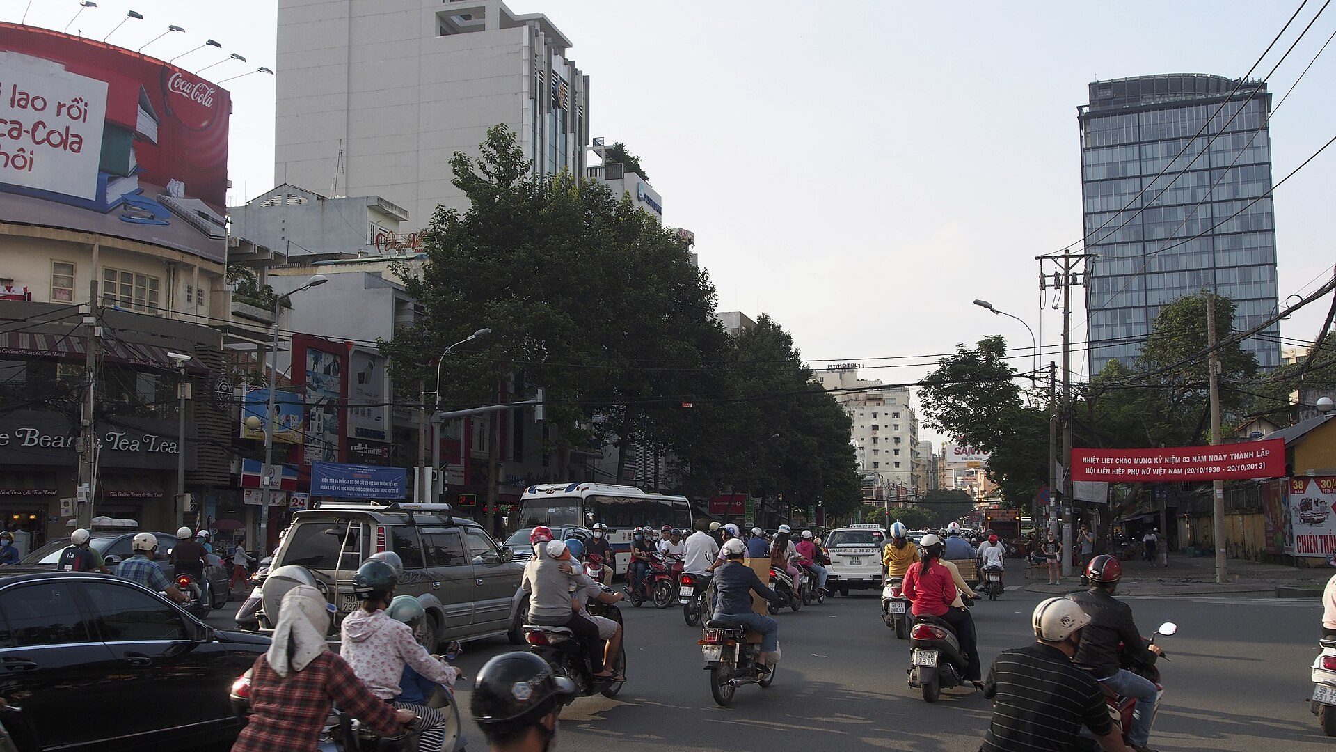 Street scene in Ho Chi Minh City