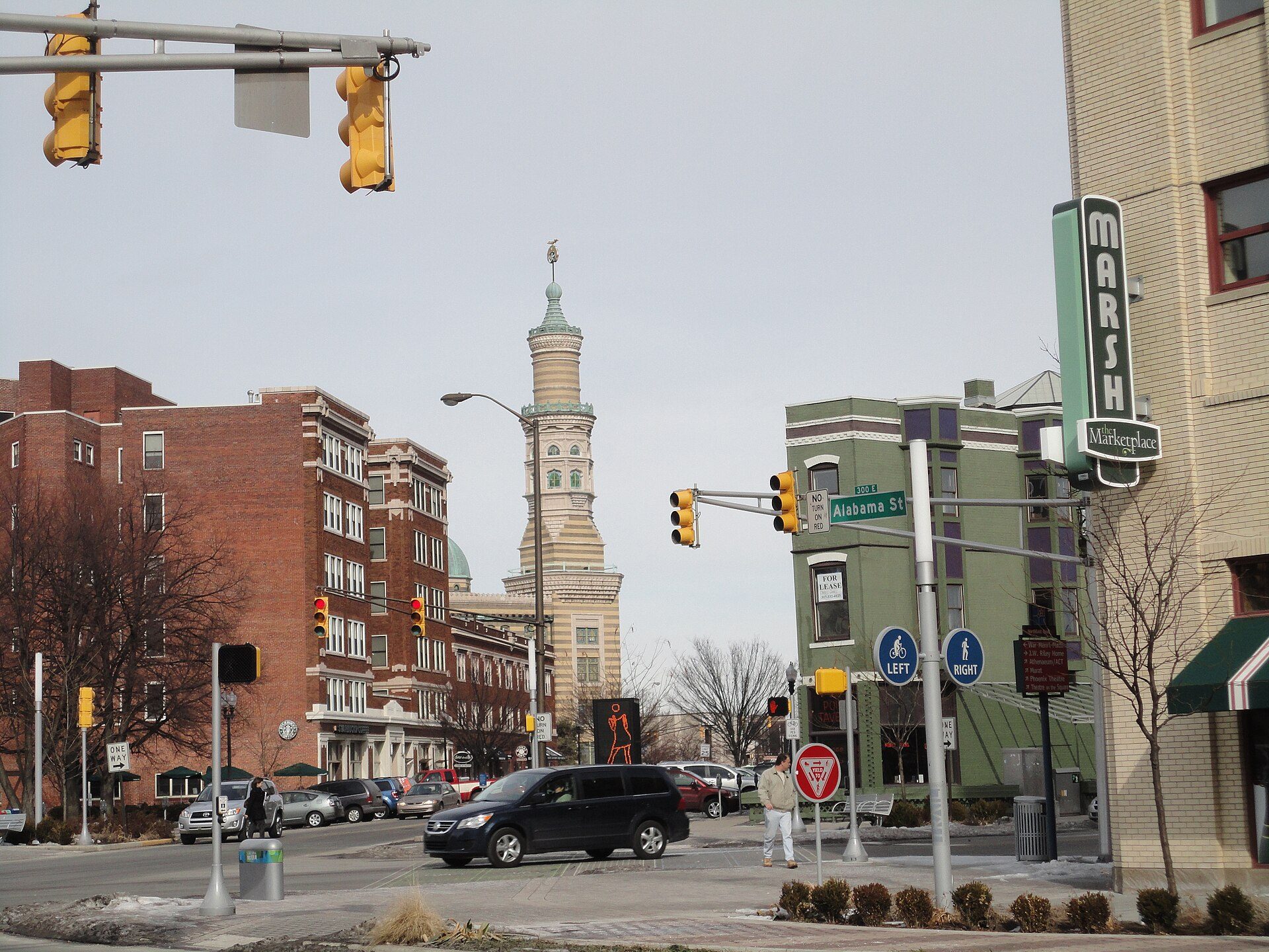 Shopping scene in Indianapolis