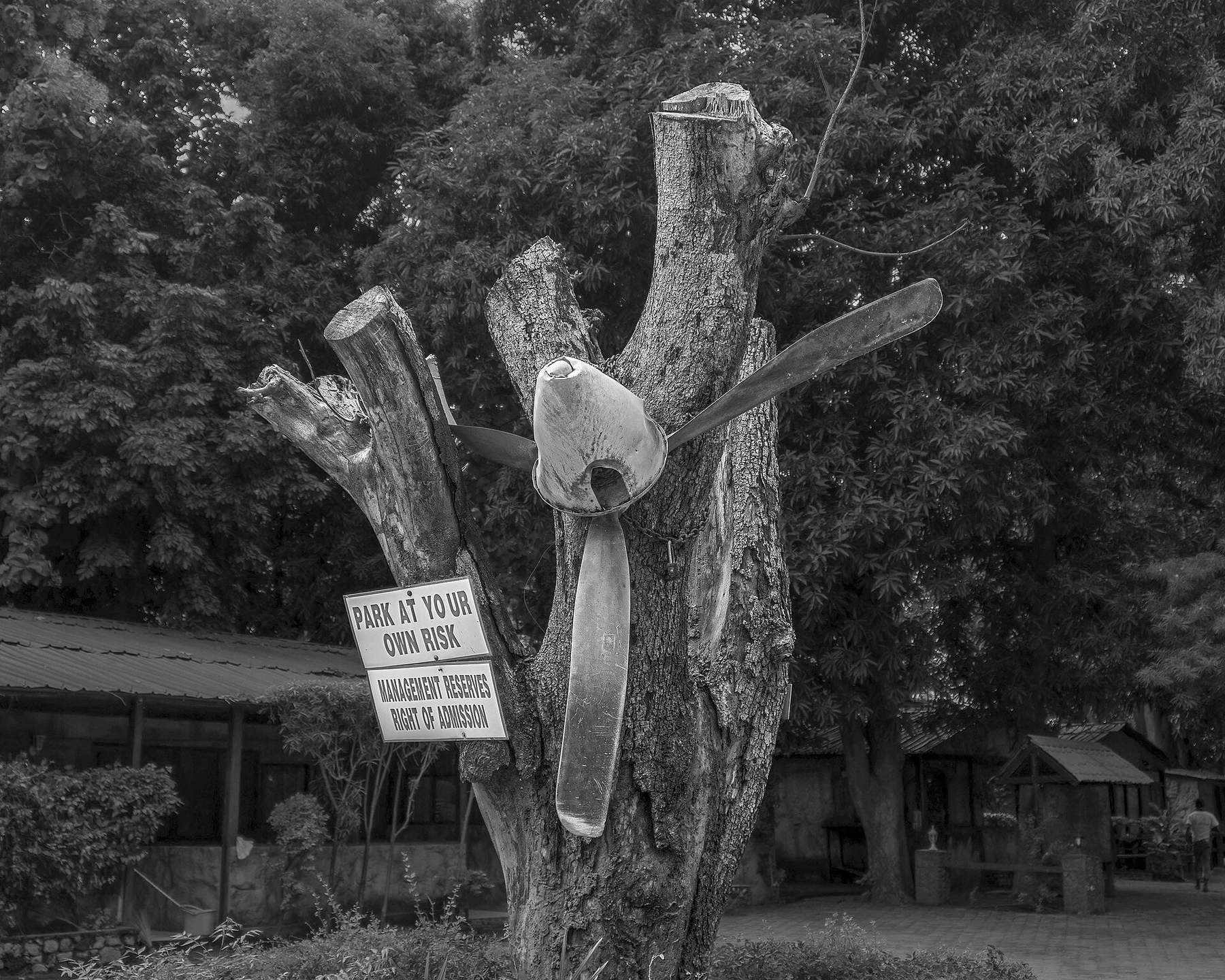 Restaurant scene in Juba