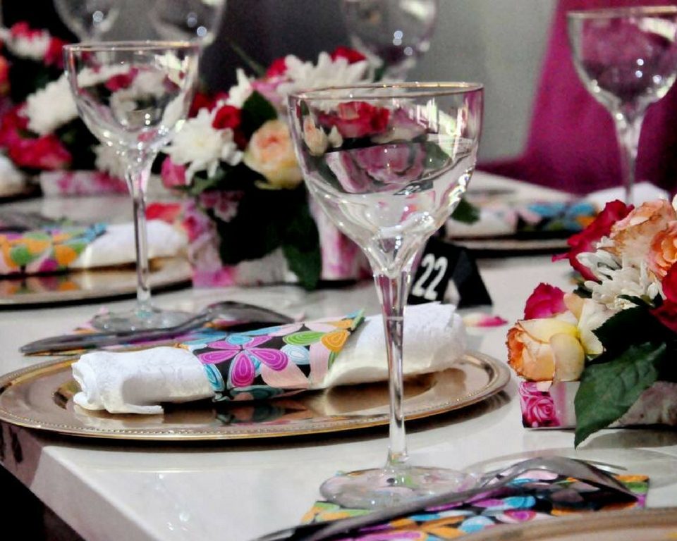 Restaurant scene in Kampala