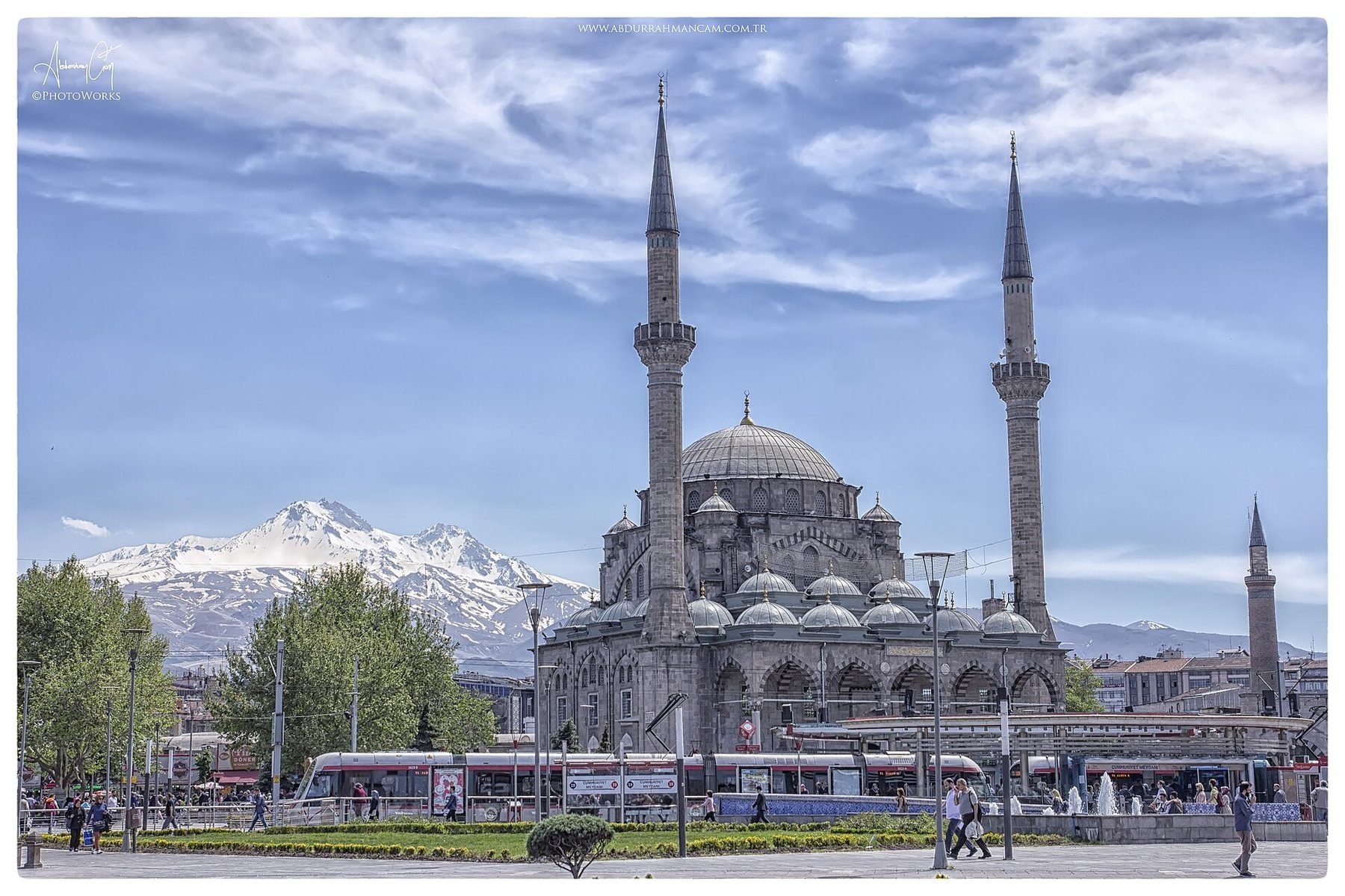 Shopping scene in Kayseri